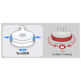 Joyroom Foldable Magnetic Car Phone Holder With Nano Gel Suction Base JR-ZS510