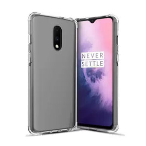 OnePlus 7 - CLASY® Ski-Thin Series 4-Corner Bumper TPU Case