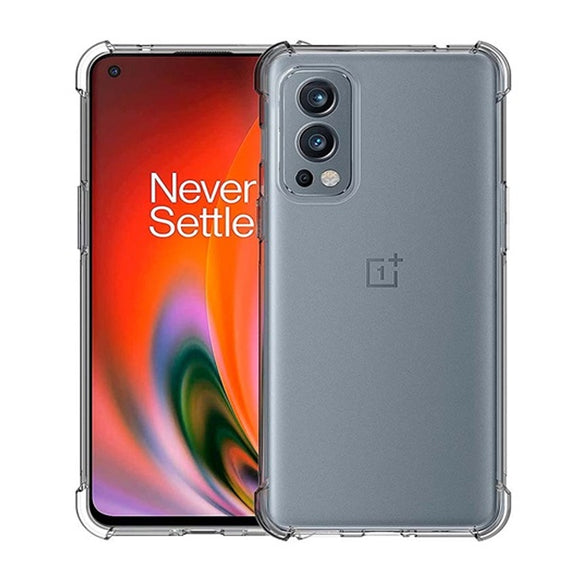 OnePlus Nord 2 - CLASY® Ski-Thin Series 4-Corner Bumper TPU Case