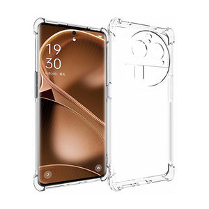 Oppo Find X6 Pro - CLASY® Ski-Thin Series 4-Corner Bumper TPU Case