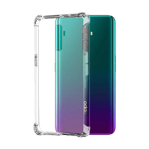 Oppo Reno Ace - CLASY® Ski-Thin Series 4-Corner Bumper TPU Case