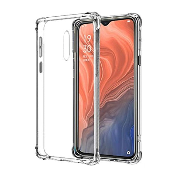 Oppo Reno Z - CLASY® Ski-Thin Series 4-Corner Bumper TPU Case