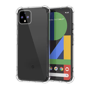 Google Pixel 4 - CLASY® Ski-Thin Series 4-Corner Bumper TPU Case