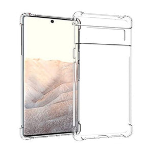 Google Pixel 6 Pro - CLASY® Ski-Thin Series 4-Corner Bumper TPU Case