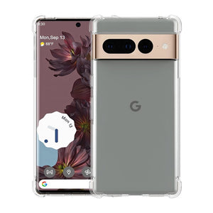 Google Pixel 7 Pro - CLASY® Ski-Thin Series 4-Corner Bumper TPU Case