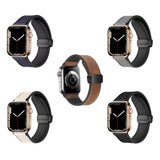 Apple Watch 42mm / 44mm / 45mm / 49mm - PU Leather Strap with Magnet Buckle