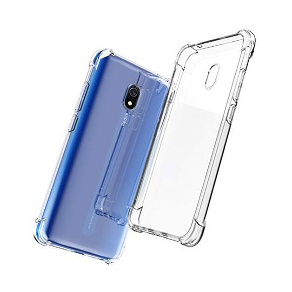 Xiaomi Redmi 8A - CLASY® Ski-Thin Series 4-Corner Bumper TPU Case