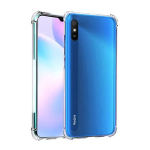 Xiaomi Redmi 9A - CLASY® Ski-Thin Series 4-Corner Bumper TPU Case