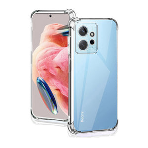 Xiaomi Redmi Note 12 4G - CLASY® Ski-Thin Series 4-Corner Bumper TPU Case