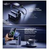 Remax PowerBank - Magnetic Wireless Charging Power Bank 100W TFT Screen 15000mAh JP339