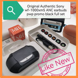 Original authentic sony wf-1000xm5 ANC earbuds pwp promo black full set