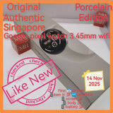 Original authentic Singapore google watch 3 45mm wifi porcelain full set