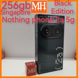 Sealed Singapore nothing phone 2a 5g black 256gb warranty new set