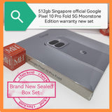 512gb google pixel 10 Pro Fold 5G Moonstone warranty new set