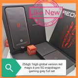 256gb 16gb global version red magic 6 pro 5G snapdragon gaming grey full set