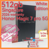 512gb 2026 warranty Singapore honor magic 7 pro 5g white snapdragon warranty full set