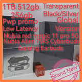 1tb 512gb 256gb red magic 11 pro 5g pwp Nubia Alien TWS Cyberbuds Gaming Earbuds new set