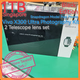 1tb Singapore official vivo x300 ultra photography kit black 2 telescope lens pwp warranty new set