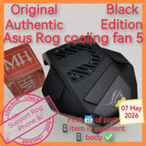 Original Authentic Asus Rog cooling fan 5 black with standing set