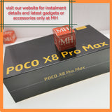 512gb sealed Singapore official Poco x8 pro max 5G white warranty new set