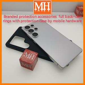 Branded protection back+cam rings n protection case by mobile hardware