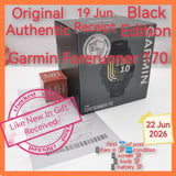 Original Authentic Jun 19 gift Singapore Garmin Forerunner 170 black warranty full set
