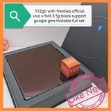 512gb with freebies official Vivo x fold 3 5g black support google gms full set