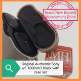 Original Authentic Sony wf-1000xm3 black Brand New Battery Replacement Done set