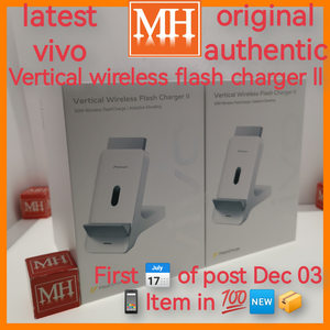 Original authentic vivo vertical wireless flash charger ll sealed box