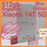 512gb Singapore official Xiaomi 14T 5g blue warranty