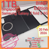 1tb Samsung Galaxy z fold 5 5G grey with freebies set