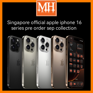 Singapore official apple iphone 16 pro max n all 16 series pre order from 20 sep collection