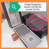 512gb Singapore Xiaomi Mix Flip 5G purple edition full set