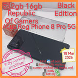 512gb 16gb Republic Of Gamers Asus Rog Phone 8 Pro 5G black with case set