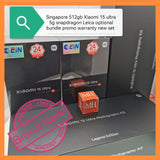 New 512gb Singapore Xiaomi 15 ultra 5g snapdragon Leica optional bundle promo warranty new set