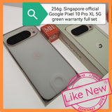 256gb Singapore official Google Pixel 10 Pro XL 5G green warranty full set