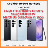 March 06 limited 512gb 1tb Singapore Samsung Galaxy s26 ultra 5g snapdragon warranty new set