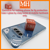 Exclusive for nothing phone 3a 5g protection case and glass by clasy korea at mobile hardware