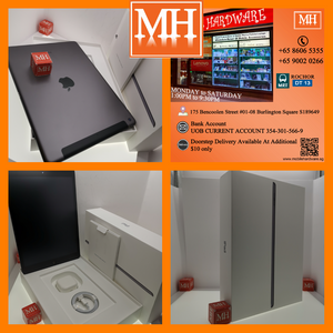 Freebies 2024 July warranty Singapore apple ipad gen 9 cellular wifi 64gb grey full set