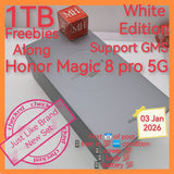 1tb freebies along official honor magic 8 pro 5G white snapdragon elite 5 support GMS full set