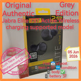 Original Authentic Jabra Elite 75T Active Wireless charging supported model both new Battery full set