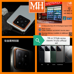 512gb black 1tb titanium official Xiaomi 14 pro snapdragon Leica camera support Google playstore new set