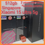 New 512gb Singapore Xiaomi 15 ultra 5g snapdragon Leica optional bundle promo warranty new set