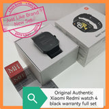Original Authentic Xiaomi Redmi watch 4 black warranty full set