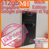 512gb Singapore google pixel 9 pro xl 5g Black warranty full set