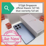 512gb Singapore official Xiaomi 14T 5g blue warranty