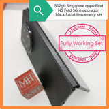 512gb Singapore oppo Find N5 Fold 5G snapdragon black foldable warranty set