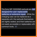 Most of Sony in lifetime usages via battery replacement Bluetooth earbuds series in free checking service by mobile hardware