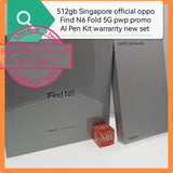 512gb -$5xx limited Promo AI pen kit oppo Find N6 Fold 5G snapdragon elite 5 Gen hasselblad warranty new set