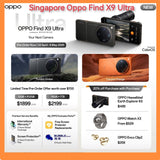 1tb 512gb Singapore oppo find x9 ultra 5G pre order limited time offer warranty new set